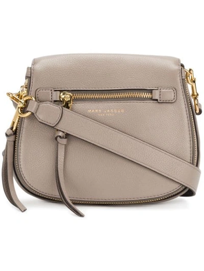 Shop Marc Jacobs 'nomad' Schultertasche In Grey