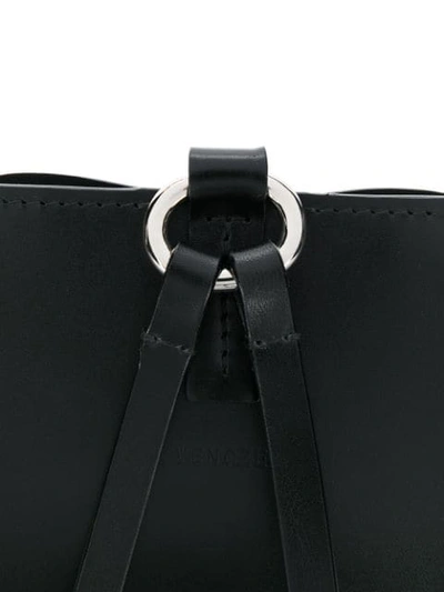 Shop Venczel Pocket Cross Body Bag In Black