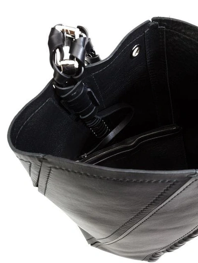 Shop Proenza Schouler Medium Hex Bucket Bag In Black