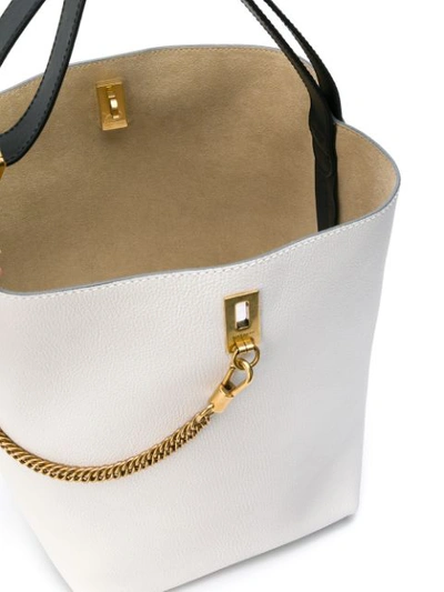 Shop Givenchy Wide Tote Bag In White