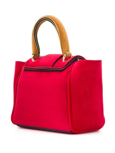 ALILA SMALL VENICE TOTE BAG - 红色