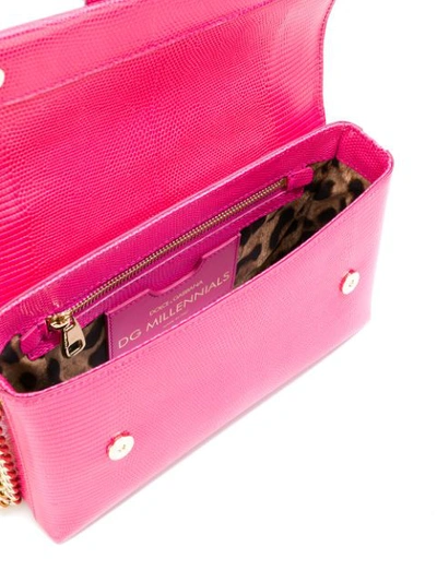 Shop Dolce & Gabbana Dg Millennials Shoulder Bag In Pink
