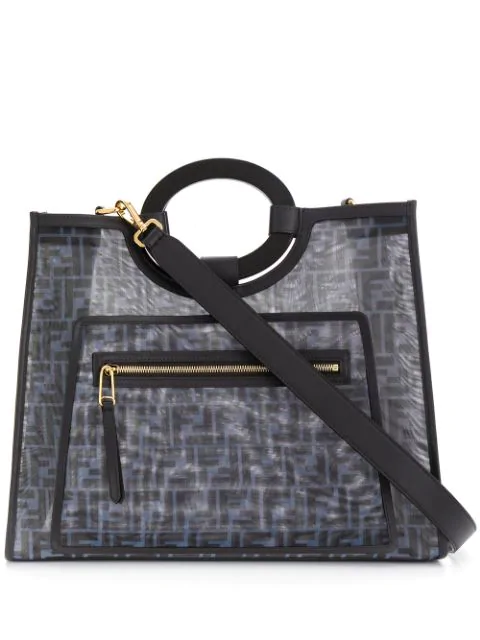 fendi runaway shopper tote