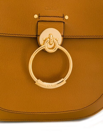 Shop Chloé Tess Hobo Shoulder Bag In Brown