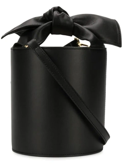 Shop Ulla Johnson Round Bucket Bag - Black