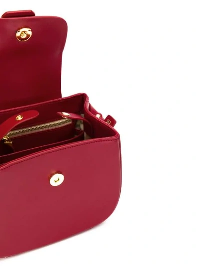 Shop Nico Giani Myria Mini Tote Bag In Red