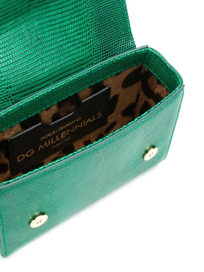 Shop Dolce & Gabbana Dg Millennials Crossbody Bag In Green