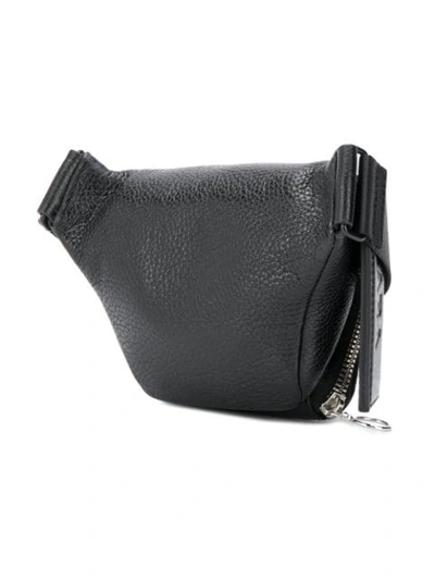 Shop Kara Zipped Pocket Bum Bag In Black