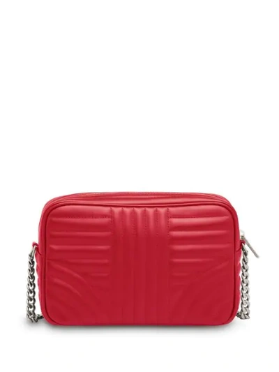 Shop Prada Diagramme Handbag In Red