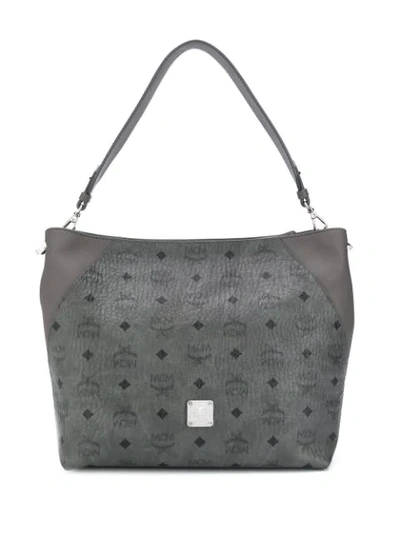 Shop Mcm Phant Tote Bag In Grey