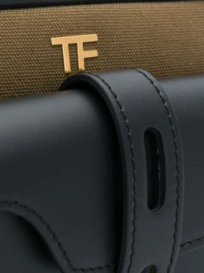 Shop Tom Ford Two Tone Small Camera Bag In C4901