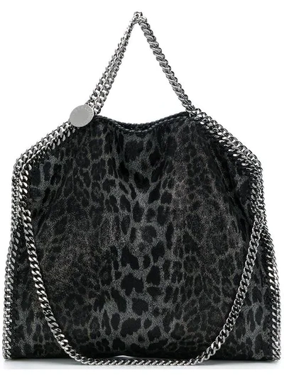 Shop Stella Mccartney Falabella Tote Bag - Black