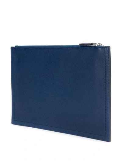 Shop Givenchy Antigona Pouch In 433 Royal Blue