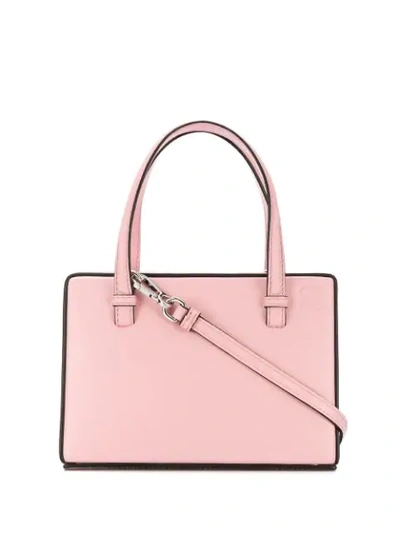 Shop Loewe Top Handle Bag In Pink
