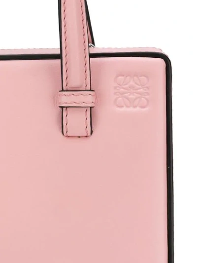 Shop Loewe Top Handle Bag In Pink