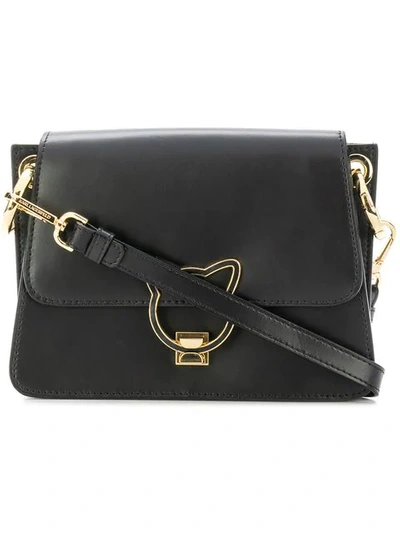 Shop Karl Lagerfeld K/katlock Shoulder Bag - Black