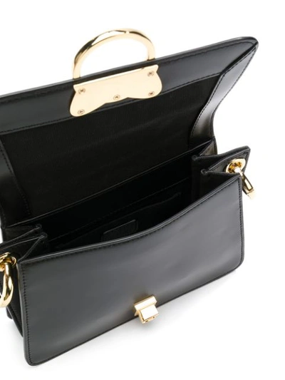 Shop Karl Lagerfeld K/katlock Shoulder Bag - Black