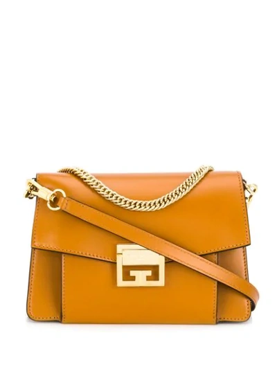 Shop Givenchy Small Gv3 Bag In Brown