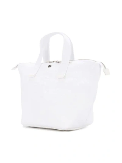 Shop Cabas N33 Bowler Bag In White