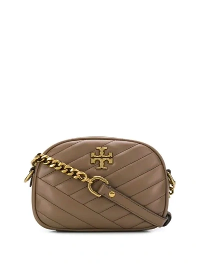 Shop Tory Burch Kira Small Crossbody Bag In Neutrals