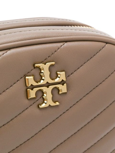 Shop Tory Burch Kira Small Crossbody Bag In Neutrals