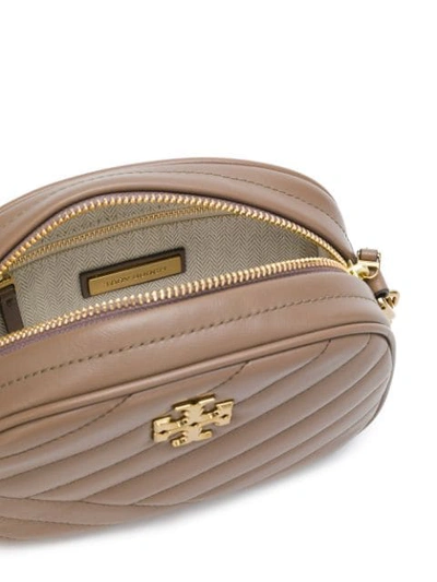 Shop Tory Burch Kira Small Crossbody Bag In Neutrals