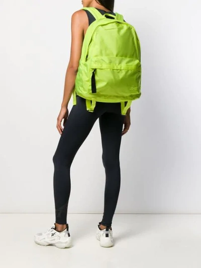 Shop Victoria Beckham Canvas Backpack In Yellow