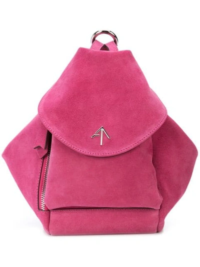 Shop Manu Atelier Mini Fernweh Convertible Backpack - Pink