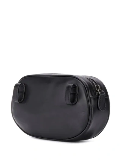 Shop Bottega Veneta Intrecciato Belt Bag In Black