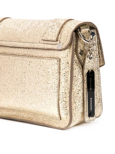 Shop Proenza Schouler Ps1 Mini Crossbody Bag In Gold