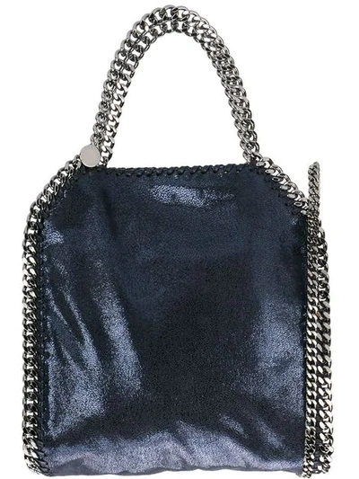 Shop Stella Mccartney Falabella Tote In Blue