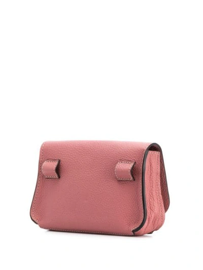 Shop Chloé Marcie Belt Bag In Pink