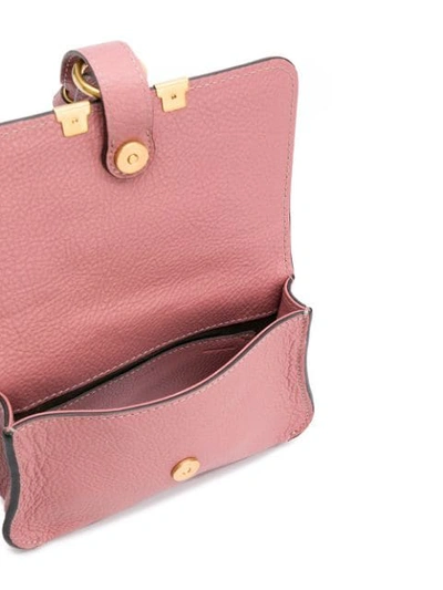 Shop Chloé Marcie Belt Bag In Pink