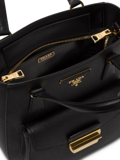 Shop Prada Metropolis Tote Bag In Black