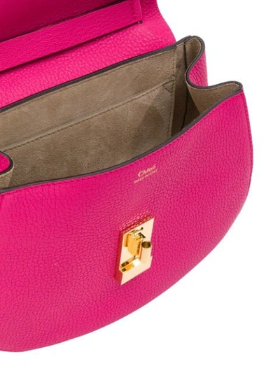 Shop Chloé Drew Shoulder Bag - Pink