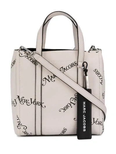 Shop Marc Jacobs The Tag 21 Tote In White