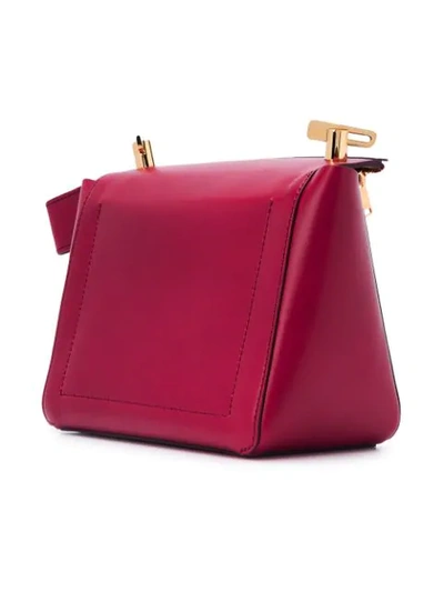 Shop Sophie Hulme Bolt Small Bag - Pink