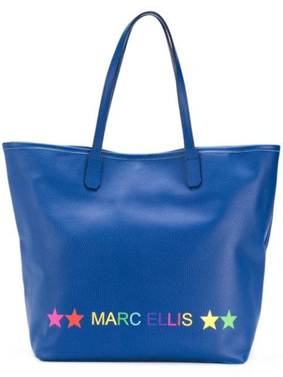 Shop Marc Ellis Glamour Shopper Tote - Blue