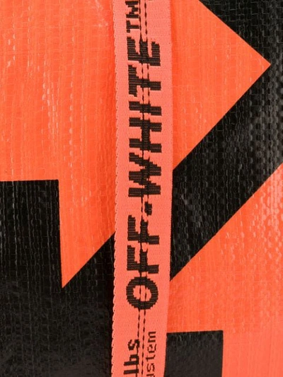Shop Off-white Arrows Tote Bag In Orange