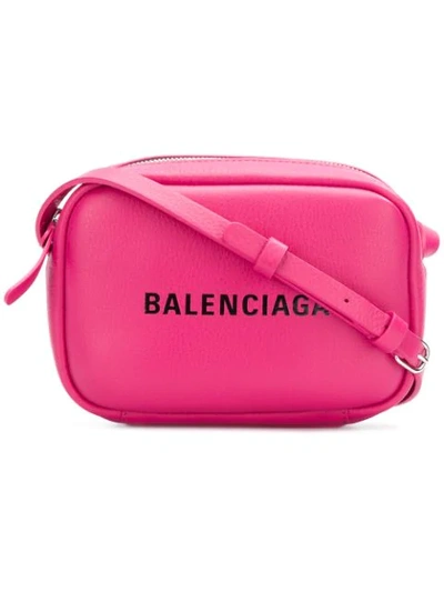 Shop Balenciaga Everyday Crossbody Bag - Pink