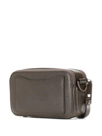 Shop Marc Jacobs Double J Crossbody Bag In Brown