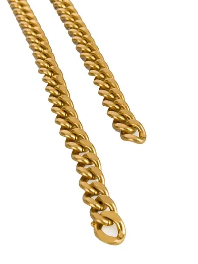 Shop Bottega Veneta Chain Bag Strap In Gold
