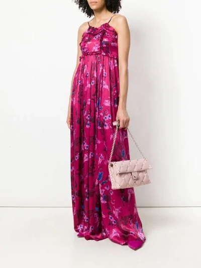 Shop Valentino Garavani Candystud Shoulder Bag - Pink