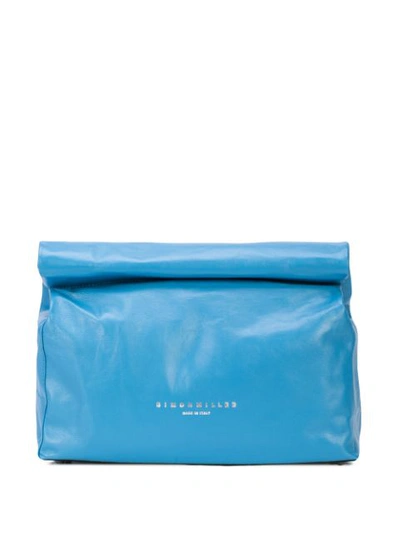 Shop Simon Miller Lunch Mini Bag In Blue