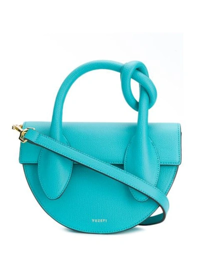 Shop Yuzefi Dolores Mini Bag In Blue