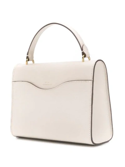 Shop Anya Hindmarch Small Postbox Tote Bag In Neutrals