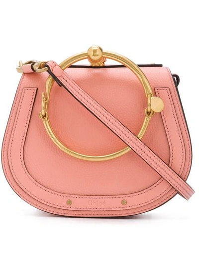 Shop Chloé 'nile' Handtasche In Pink