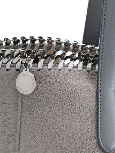 Shop Stella Mccartney Falabella Tote In Grey