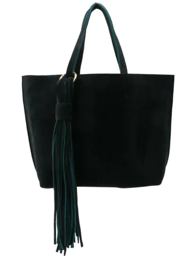 Shop Alila Tassel Detail Tote Bag In Black