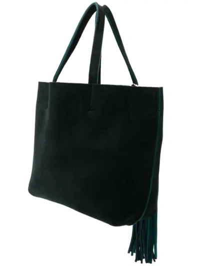 Shop Alila Tassel Detail Tote Bag In Black